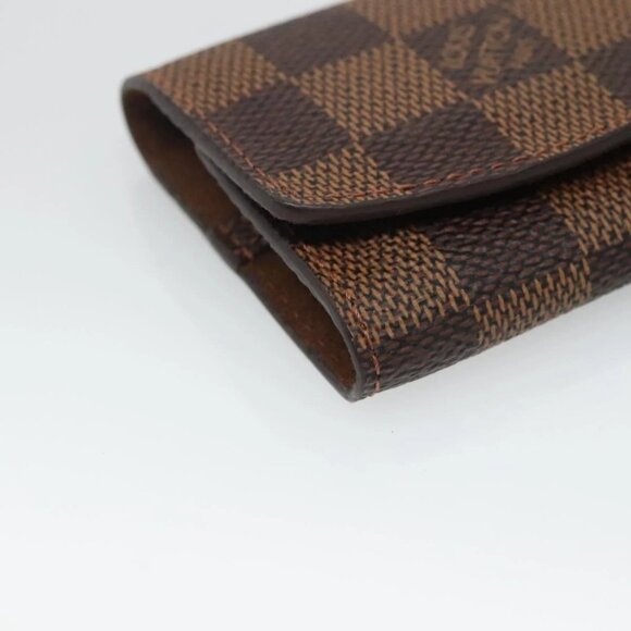 LOUIS VUITTON Damier Ebene Cuff Case LV Auth 125074 - Picture 6 of 16